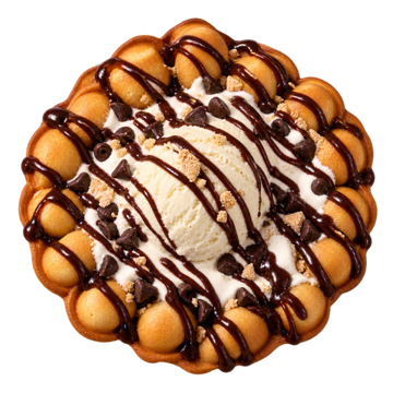 I want S'more bubble waffle
