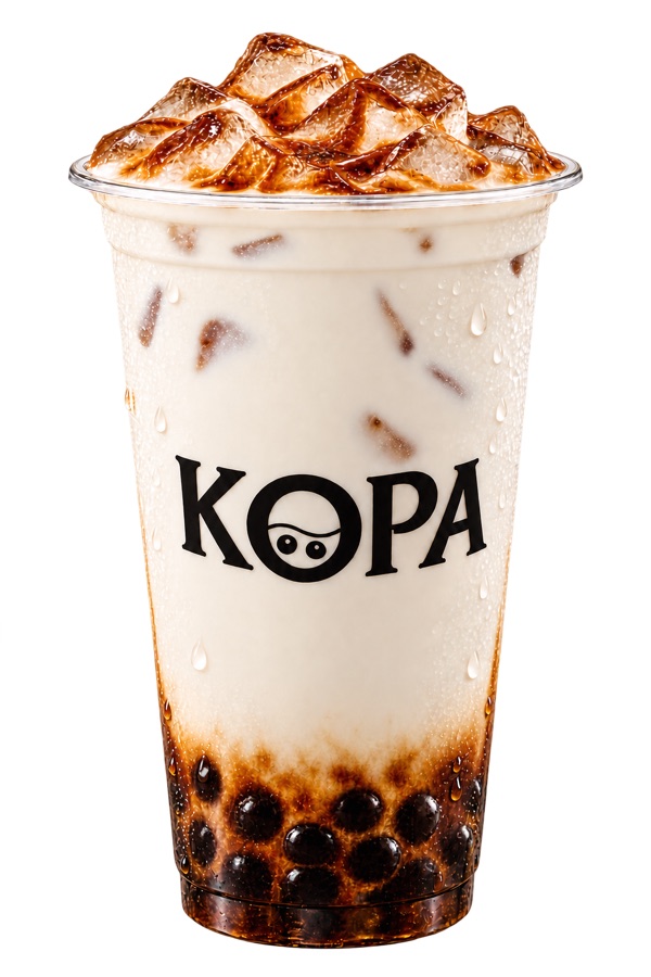 Sweet N' Simple milk with boba